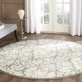 thumbnail image 3 of SAFAVIEH Amherst Rosabel Geometric Area Rug, Dark Grey/Beige, 7' x 7' Round, 3 of 5