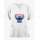 thumbnail image 3 of Camiseta de verano Nuevo uniforme de enfermera Cuello en V Ropa Y2k Uniforme Cuello de bolsillo Y2k Disney Hospital Pocket Lilo & Stitch Camisetas de mujer, 3 of 4