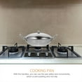 thumbnail image 3 of High Temperature Tolerance Cooking Pan Stainless Steel 1 Set 10.4X10.4X2.8In, 3 of 8