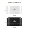 thumbnail image 3 of Amdohai Flame Humidifier Aroma Diffuser Ultrasonic Air Humidifier with 3 Flame Color Auto-Off Protection Mute USB Powered for Home Office Yoga, 3 of 8