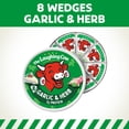 thumbnail image 3 of The Laughing Cow Garlic and Herb Spreadable Cheese Wedge, 5.4 oz Box. Refrigerated, 3 of 8