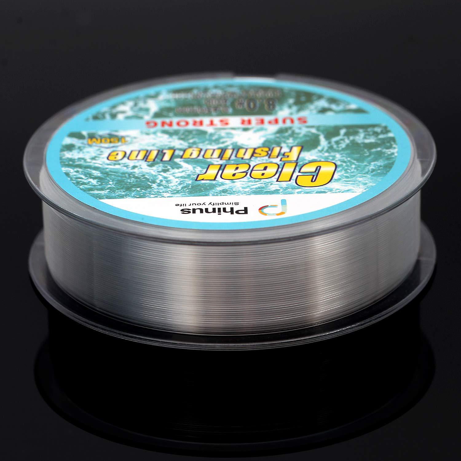 656FT/200 Meters Clear nvisible Hanging Wire Strong Nylon String Supports 40 Pounds for Balloon Garland Hanging LABOTA Clear Fishing Wire Clear Strong Wire Transparent Fishing Thread 