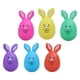 thumbnail image 1 of 6 huevos de Pascua coloridos con forma de conejito, decoración de Pascua, cesta decorativa para huevos. 6 colores, 1 of 9
