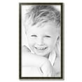 thumbnail image 2 of ArtToFrames 21" x 38" Black Panel With Silver Lip Picture Frame, 21x38 inch Multi Wood Poster Frame (WOM-5093), 2 of 7