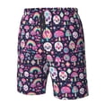 thumbnail image 4 of Fotbe cute Skull rainbow mushroom Trajes de Baño Estampados para Hombre, Shorts de Verano de Secado Rápido, Ropa de Playa, Bañadores-3X-Large, 4 of 6