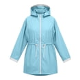 thumbnail image 5 of Guluxicc Women's Athletic Jackets Drawstring Full Zipper Long Sleeve Hoodie Jackets for Everyday Running Performance Wear Fall Winter Casual Outfits, 5 of 6