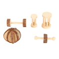 thumbnail image 1 of Filfeel 5Pcs/Set Small Pet Toy, Wooden Safety Playing Toy Molar Teeth Toy For Guinea Pig Hamster Rabbit Rat, 1 of 8