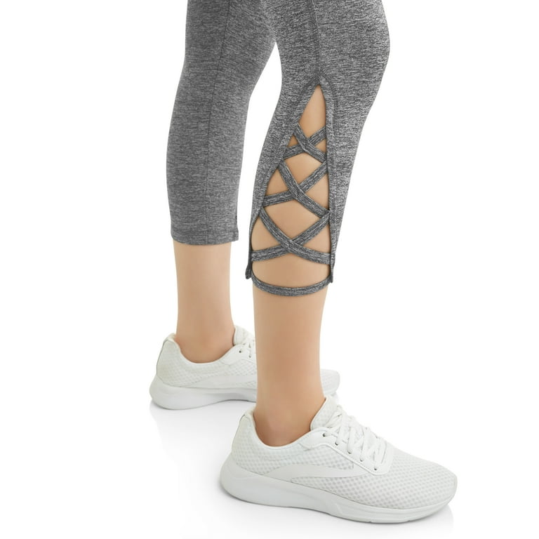 Lattice Ankle Detail Legging