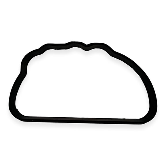 Taco Cookie Cutter with Easy Push Design (4 inch)