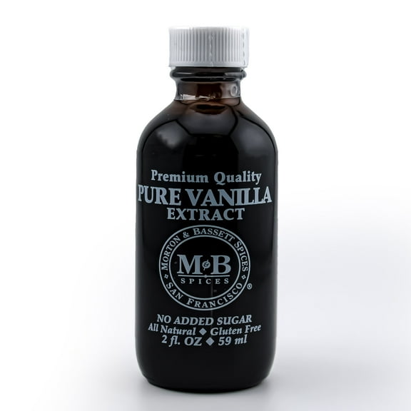 Morton & Bassett Pure Vanilla Extract, 2fl oz