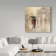 thumbnail image 3 of Trademark Fine Art 'Romantic Paris II' Canvas Art by Julia Purinton, 3 of 3