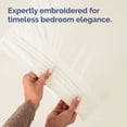 thumbnail image 7 of CGK Linens Extra Soft Pillowcases Set of 4 - King Size Hotel Luxury Breathable & Cozy 4-Piece Pillow Covers, Off White, 7 of 7