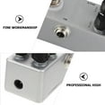 thumbnail image 3 of OULII 1Pc Silver Guitar Effector Overload Pedal Small Size Guitar Musical Accessory, 3 of 8