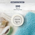 thumbnail image 5 of Terra Pure White Tea & Coconut Soap | Travel Size Toiletries Bulk Set for Hotel Essentials | 1.25 oz Bar Soap | 300 Pieces, 5 of 7