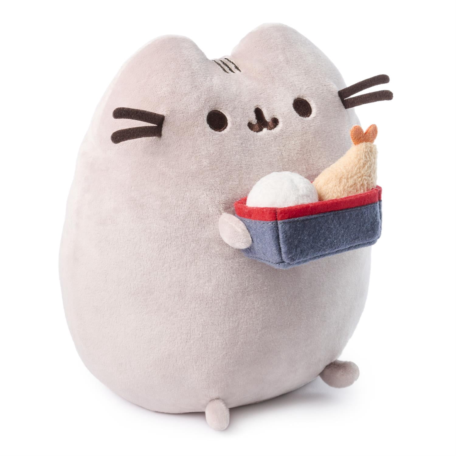 New GUND Pusheen Bento Box Snackable Plush Stuffed Animal Squishy Toy, 9.5"