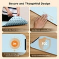thumbnail image 6 of WARMOUNTS Food Warming Mat, Portable Electric Warming Tray w/ 3 Adjustable Temperature, Full-Surface Heating in 10s, 3 Hour Auto Shut-Off, Roll Up Silicone Heating Pad for Food Buffet Home Daily Use, 6 of 8