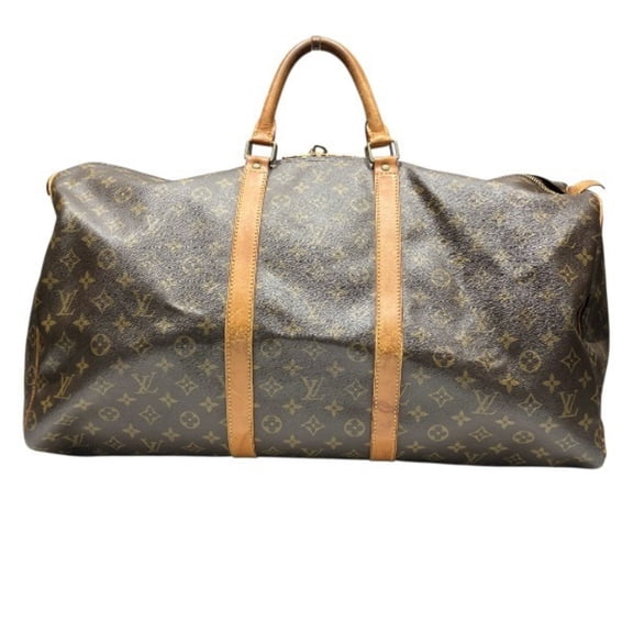 Pre-Owned Louis Vuitton Monogram Keepall 55 M41424 Handbag Boston Bag for Men and Women