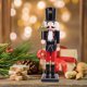 thumbnail image 3 of Figura de Cascanueces de Navidad Cascanueces de Madera Figuras de Soldado Cascanueces de Navidad, 3 of 8