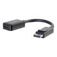 thumbnail image 2 of Cable de puerto de pantalla C2G, puerto de visualización a HDMI, hombre a mujer, negro, 8 pulgadas, cables para ir 54322, 2 of 2