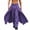Purple, variant on Kvture Men's Stylish Patchwork Cape Dress Pants High Waisted Straight Leg Suits Pants Business Trousers with Pockets Black XXL