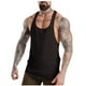 thumbnail image 1 of pstuiky Camisetas sin mangas para hombre, Jersey deportivo informal de cuello redondo para hombre, de secado rápido, liso, a la moda Camisas de hombre xxxl, 1 of 7