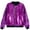 Purple, variant on Varsity Jacket Men Sequin Zip Up Long Sleeves Party Disco Sparkly Mens Jackets Y2K,BK1,S