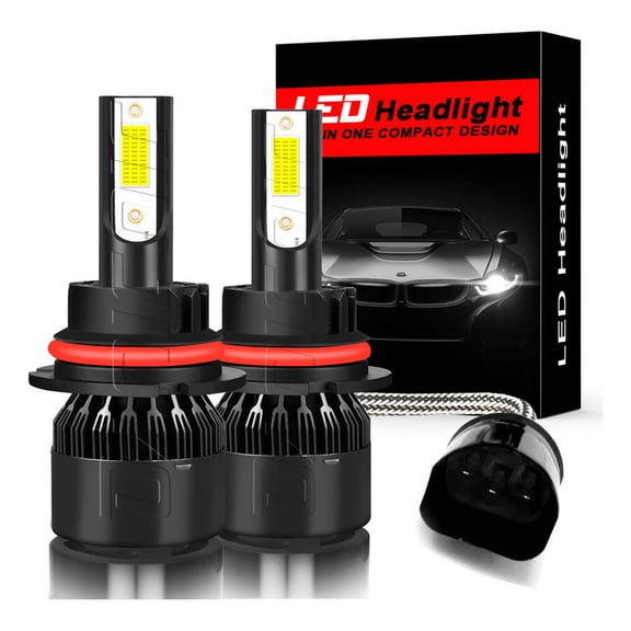 Applies to LED Headlight Kit 9007 14000lm for Nissan High/Low Beam