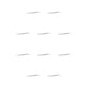 thumbnail image 1 of Vogacara Pinzas para pestañas, punta curva de alta precisión, pinza para cejas, suministros de pestañas duraderos multiusos para salón de casa 15 quince 10piezas Vogacara CBP352876, 1 of 5