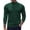 Dark Green, variant on Mens Mock Neck Sweaters Turtleneck Long Sleeve Sweater Shirts High Neck Lightweight Pullover Tops