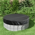 Cingo Round Pool Cover Solar Covers for AboveGround Pools Reduce