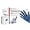 Navy Blue, variant on Cranberry USA CR3276case RevoSoft Nitrile Powder Free Exam Gloves, Disposable, 2.8 mil, Blue, Small (Pack of 3000)
