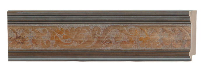 Wood 3/8 rabbet depth 1.75 width Traditional Antique Silver Finish 16ft bundle Picture Frame Moulding