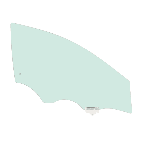 Kojem Right Front Door Window for 2015-2019 Hyundai Sonata Tempered Glass Passenger Side