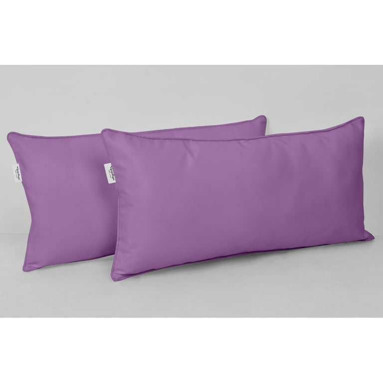 Vargottam Indoor/Outdoor Polyester Fabric Lumbar Pillow Cover, All
