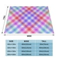 thumbnail image 6 of Plaid Texture Design Throw Blanket, Super Soft Anti-Pilling Flannel Bed Blankets, 60"x50", 6 of 8