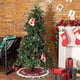thumbnail image 5 of FloreceBien 60 cm Nuevo árbol de Navidad vestido estampado árbol fondo decoración suministros navideños adornos, 5 of 6