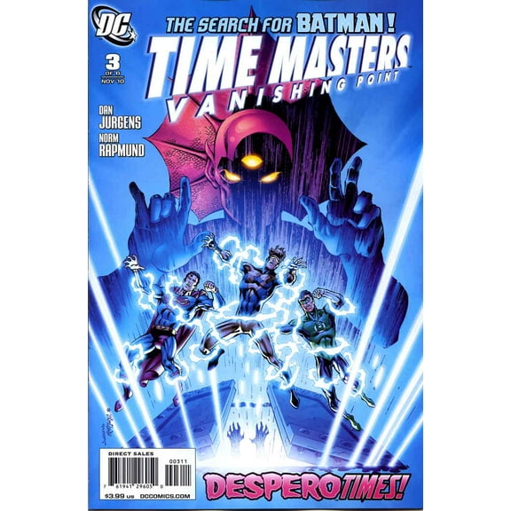 Time Masters: Vanishing Point #3 VF ; DC Comic Book