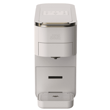 Thyme & Table Universal Capsule Coffee and Espresso Maker, Single-Serve, Sand White