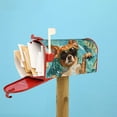 thumbnail image 6 of Naloa Funny Swimming Chihuahua Mailbox Covers Magnetic Post Box Cover Post Letter Box Cover Garden Decor-21x18 in, 6 of 8