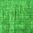 thumbnail image 1 of Ahgly Company Indoor Square Oriental Green Asian Inspired Area Rugs, 8' Square, 1 of 1