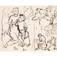 thumbnail image 3 of Sir John Everett Millais 24x20 Black Modern Framed Museum Art Print Titled - Parodies of Old Masters, 3 of 5
