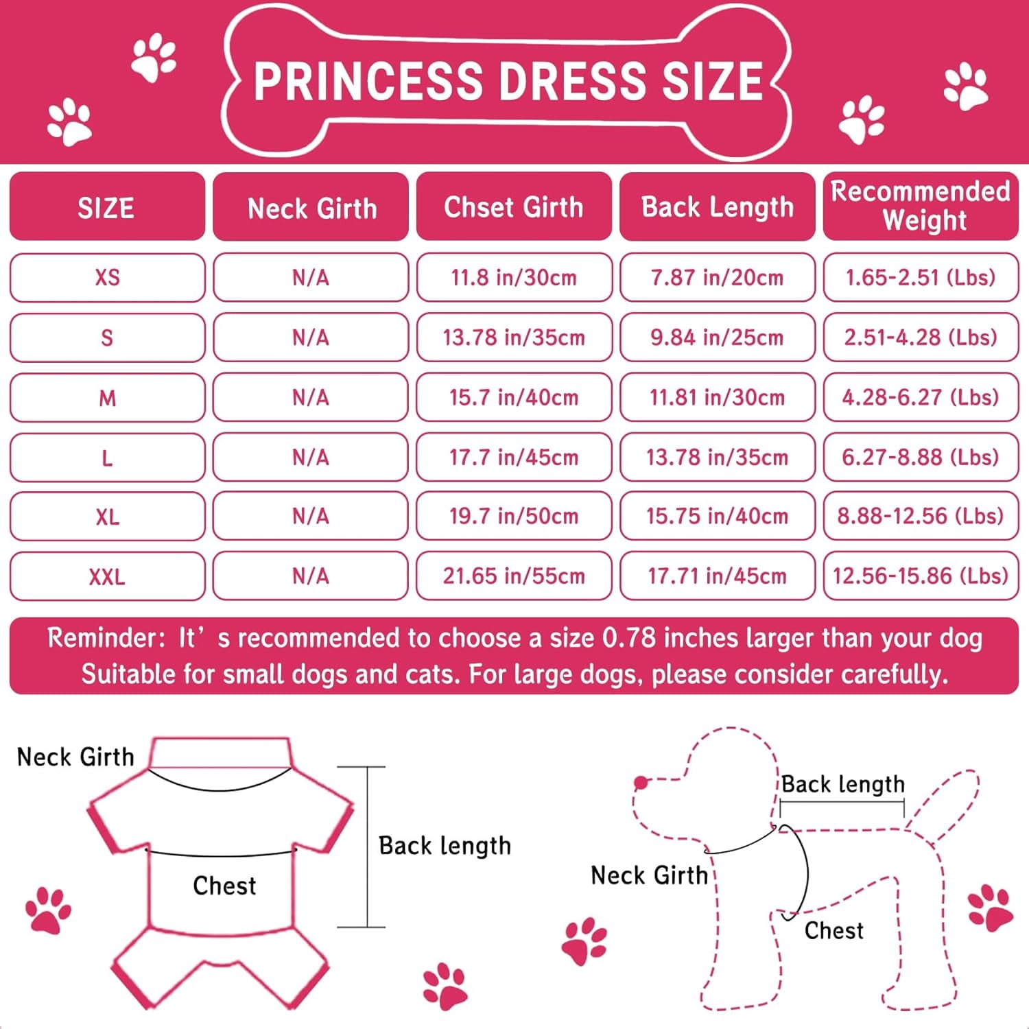 XiHAMA Dog Dresses, Fashion Pet Dog Clothes, Striped Mesh Puppy Dogs Princess Dresses