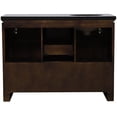 thumbnail image 3 of Bellaterra Home 6001L-48-RW-BG 48 in. Single Sink Vanity with Wood Granite Top, Rustic & Black, 3 of 4