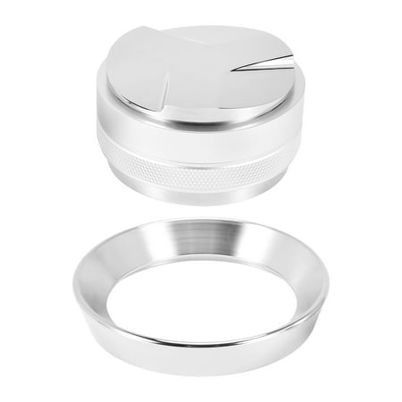 

53mm Espresso Tamper & Coffee Distributor and 54mm Dosing Funnel Set - Fits 54mm Portafilter Adjustable Depth