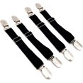 thumbnail image 1 of GHSDFBB 4 Pcs Clip de Bas Élastique Réglable Multifonction Porte-Jarretelles, 1 of 4