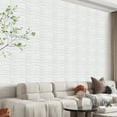thumbnail image 6 of 30Pack 3D Wall Panels for Interior Wall Décor Black 11.8"*11.8" Covering Panels, PVC Textured 3D Wall Tile for Living Room, Bedroom DIY Interior Décor, 6 of 6