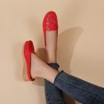 thumbnail image 3 of Mules Compensées pour Femmes à Enfiler Mocassins Penny Mode Décontractée Cuir Sans Arrière Mains Libres Chaussures de Marche, 3 of 6