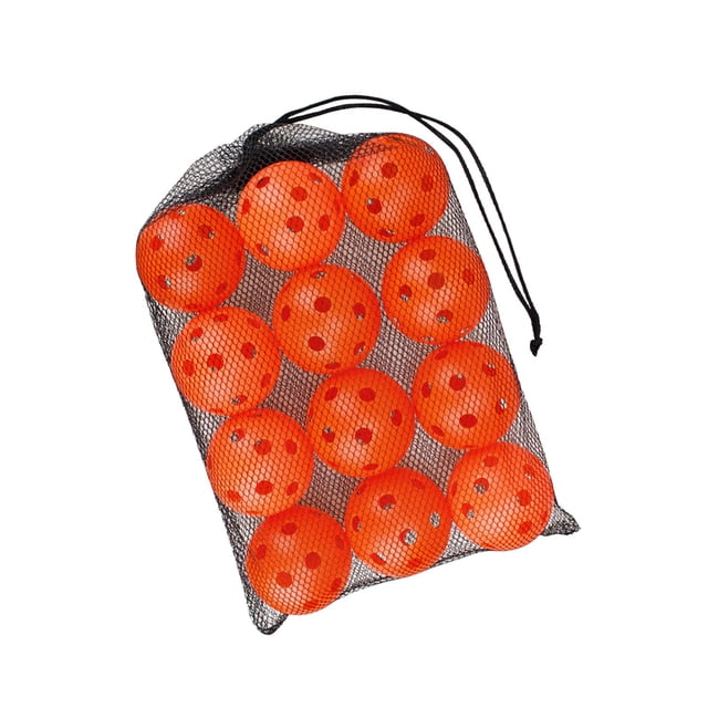 Pickleballs de calidad profesional de 12 piezas de 72 mm diseñados específicamente para jugar en Naranja Sharpla Pelota de pickleball