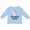 AE-Light Blue, variant on Inktastic Big Sister Again Unicorn Girls Long Sleeve Toddler T-Shirt