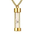 thumbnail image 4 of Pendants ,Teardrop Cremation Jewelry, Stainless Steel Hourglass Necklace, Urn Necklaces, for Memorial Women -, 4 of 6